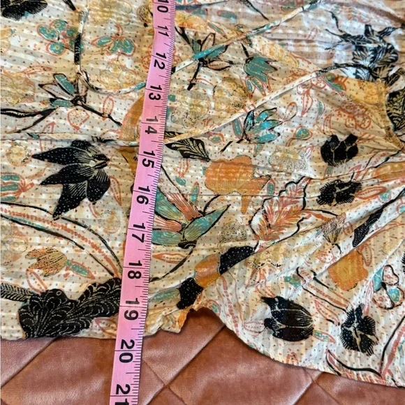 Ulla Johnson Cleo Flora Print Women's Top - Picture 12 of 13